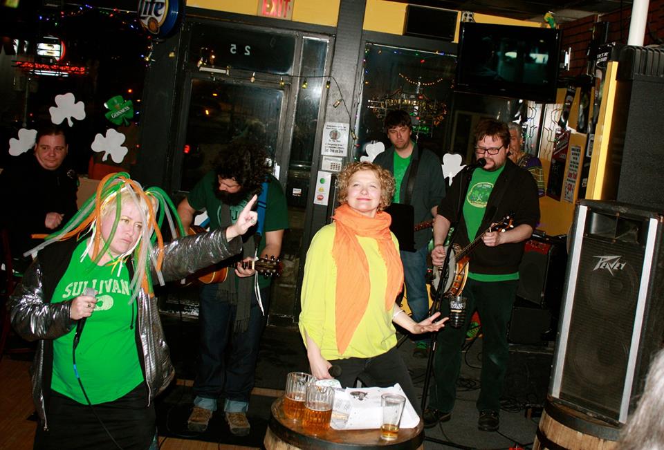 Everybody's Favorite Irish Drinking Songs Band at Finnegan's March 16 2014 photo by Kelly Tierney Longley 